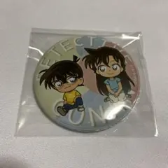 名探偵コナン 江戸川コナン 毛利蘭 缶バッジ