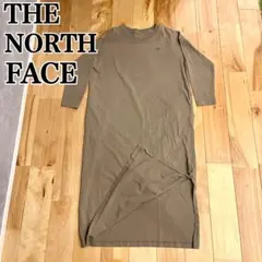 THE NORTH FACE ザノースフェイス ロングワンピース カーキ