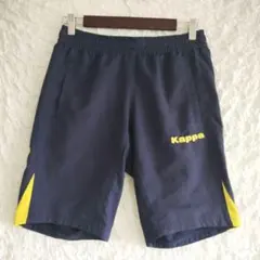 Kappa カッパ ハーフパンツ M ネイビー/イエロー フットサル サッカーのサムネイル