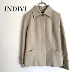 INDIVI ジャケット　ベージュ　Mサイズ