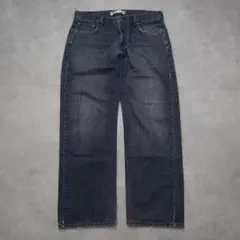 リーバイス569 Levis W36 ブルーデニム 青 ヒゲ 古着 15718