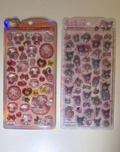 サンリオ　うるちゅるポップシール　クロミ　マイメロ　キティ