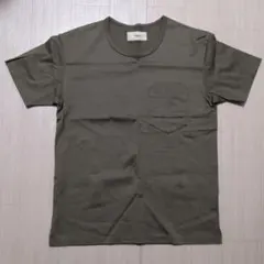 FIDES ポケットTシャツ カーキ