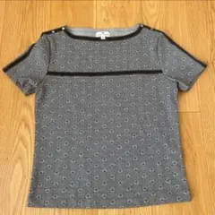 【美品希少】courreges ヴィンテージ ロゴ総柄 Tシャツ 国内正規品のサムネイル