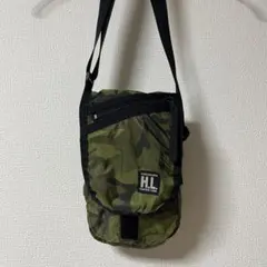 ハーヴェストレーベル☆迷彩、ショルダーバック、ポケット4つ、HL