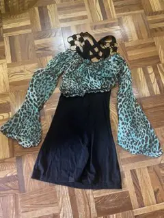 d.i.a. ダイヤ　ダイア　y2k 平成ギャル 花柄ミニワンピース アンバランスヘムフラワーミニワンピース M emmy 花柄 平成