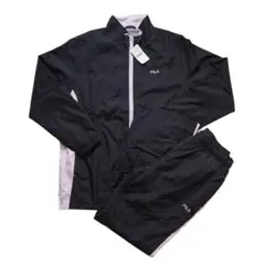 新品✨ FILA フィラ ジャージ セットアップ 長袖 L ブラック ピンク