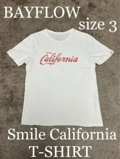 BAYFLOW ベイフロー California Tシャツ コカコーラ 白 古着