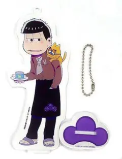 ★おそ松さん★セガコラボカフェ限定/アクリルスタンド★一松★新品未開封★