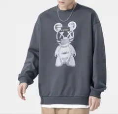 【美品】KAWS x Mickey Mouse sweatshirt 男女兼用L