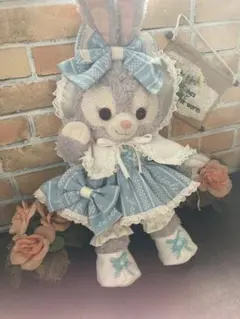 ステラルーＳ　水色英字ワンピース６点コスチューム　双子コーデやジェラトーニ出品