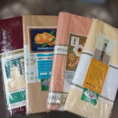 No.72　夜具裏地　まとめ売り　純綿　4点セット　新品未使用