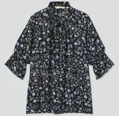 新品タグ付き UNIQLO ユニクロ ポール ＆ ジョー ブラウス 7分袖 M