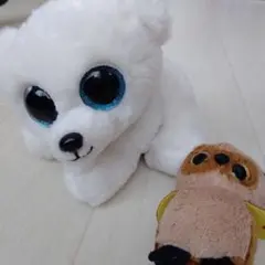 Ty ぬいぐるみ 2体セット シロクマ SAMMY