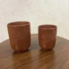 ＊- 50 抹茶茶碗　無名異焼き　中静玉山 50 抹茶茶碗 無名異焼き 中静玉山