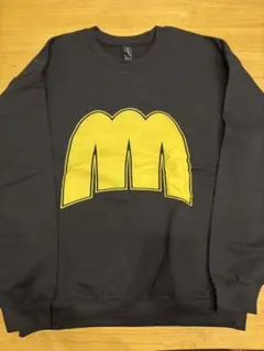 新品未使用　サイズL MIN-NANO ミンナノ みんなのブラック　スウェット