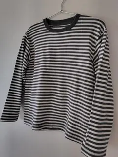 無印良品 ストライプ 長袖Ｔシャツ Ｓサイズ MUJI