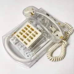 ⬛️ 希少！　貴重！⬛️ スケルトン　電話機！⬛️ シセナジャパン！⬛️ レトロ！ 2026年最新】スケルトン電話機の人気アイテム - メルカリ