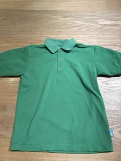 モンベル　キッズ ポロシャツ 110 グリーン