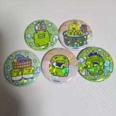 たまごっち 極楽湯コラボ 缶バッジ くちぱっち