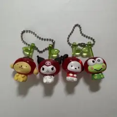 サンリオ　さくらんぼ　カプセルトイ　4個セット