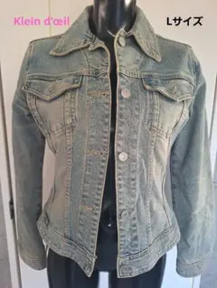 クランデュイュ　デニムジャケット　【L】　長袖