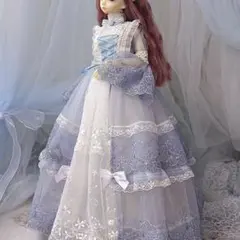 在庫処分◇手縫いリカちゃんドレス◇ロココ◇ベルサイユ◇マリー