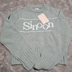 SINOON ロゴニット 長袖