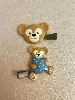 ダッフィー ヘアクリップセット（2個）