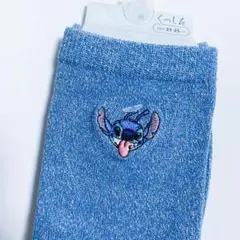 スティッチ ラメ 靴下 ディズニーストア ディズニー ソックス リロ＆スティッチのサムネイル
