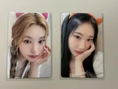 ITZY イェジ チェリョントレカ Withmuu 2枚