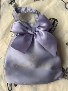 Maison de FLEUR リボン付きエコバッグのサムネイル