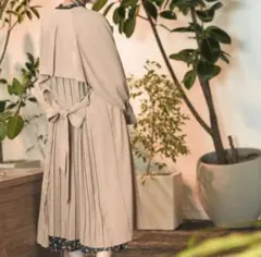 mystywoman バックプリーツ コートのサムネイル