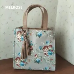 ★新品未使用★　メルローズ　花柄バック