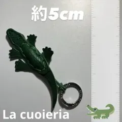 【新品】箱無し　緑色ワニキーホルダー プレゼント　メンズ