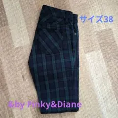 &by Pinky&Diane　チェックパンツ