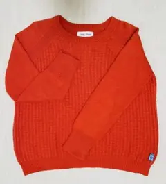 FORK & SPOON オレンジ 長袖ニットURBANRESERCH