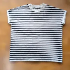 ベルメゾン 千趣会 半袖 Tシャツ カットソー ボーダーのサムネイル
