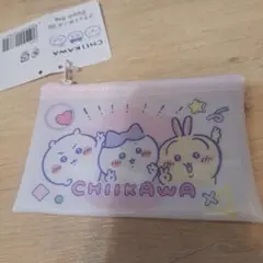 未使用　ちいかわ フラットポーチ Sサイズ ダイソー DAISO