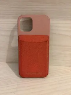 MAISON de SABRE iPhone12mini ケース レザー ピンクのサムネイル