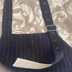 美品✨ネイビー ストライプ キャミワンピース