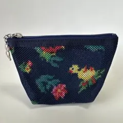 【美品】フェイラー　ハイジ　舟型メッシュポーチ　学校フェイラー