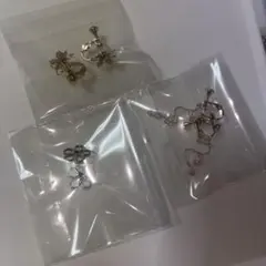 イヤリング 3点セット