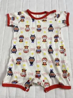 アンパンマン バイキンマン ドキンちゃん柄 ロンパース80cm 可愛いです♪