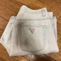 GUESS ライトブルーデニムパンツ Mサイズ