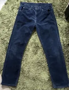 70s リーバイス505 コーデュロイ　ネイビー　w33l32