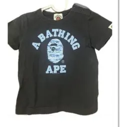 A BATHING APE 黒 Tシャツのサムネイル