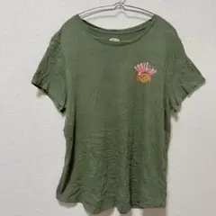 OLD NAVY 【L】トップス オリーブグリーン 半袖Tシャツ レディースのサムネイル