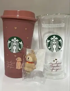 スタバ ステンレスボトル グリッターピンク リユーザブルカップ