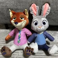 SEGA ニック・ワイルド＆ジュディ・ホップス Lぬいぐるみ